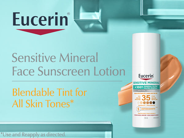 Eucerin Sensitive Mineral Tinted Sunscreen SPF 35
