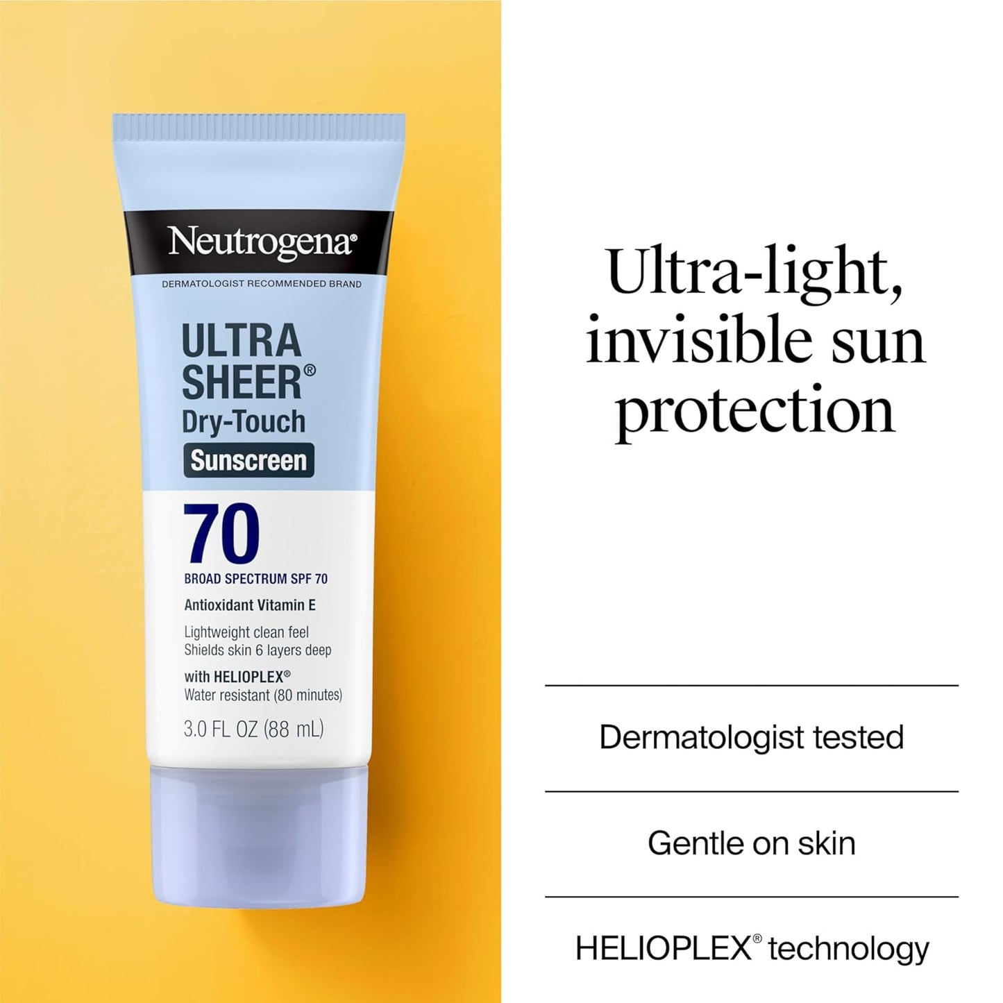 Ultra Sheer Dry Touch SPF 70 Neutrogena