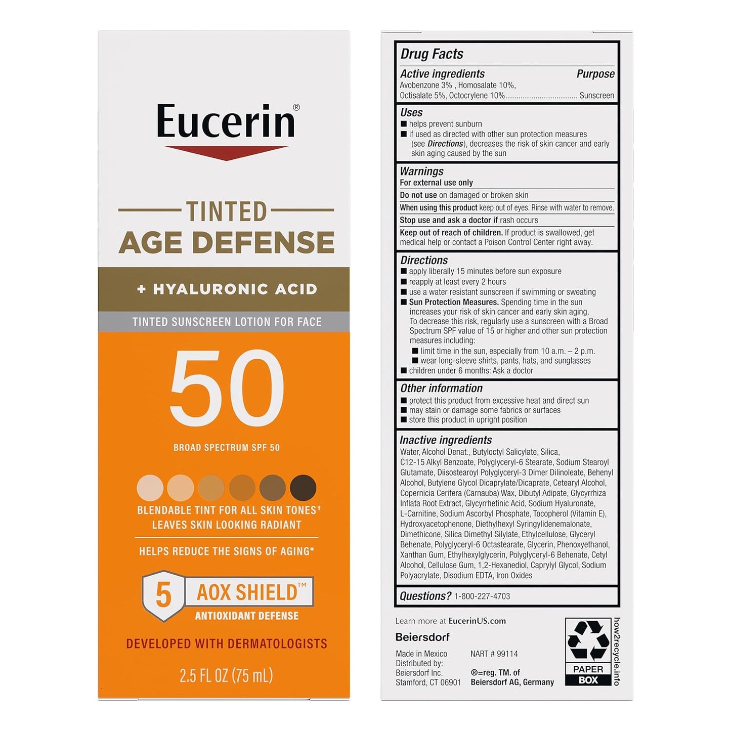 Eucerin Tinted Age SPF50