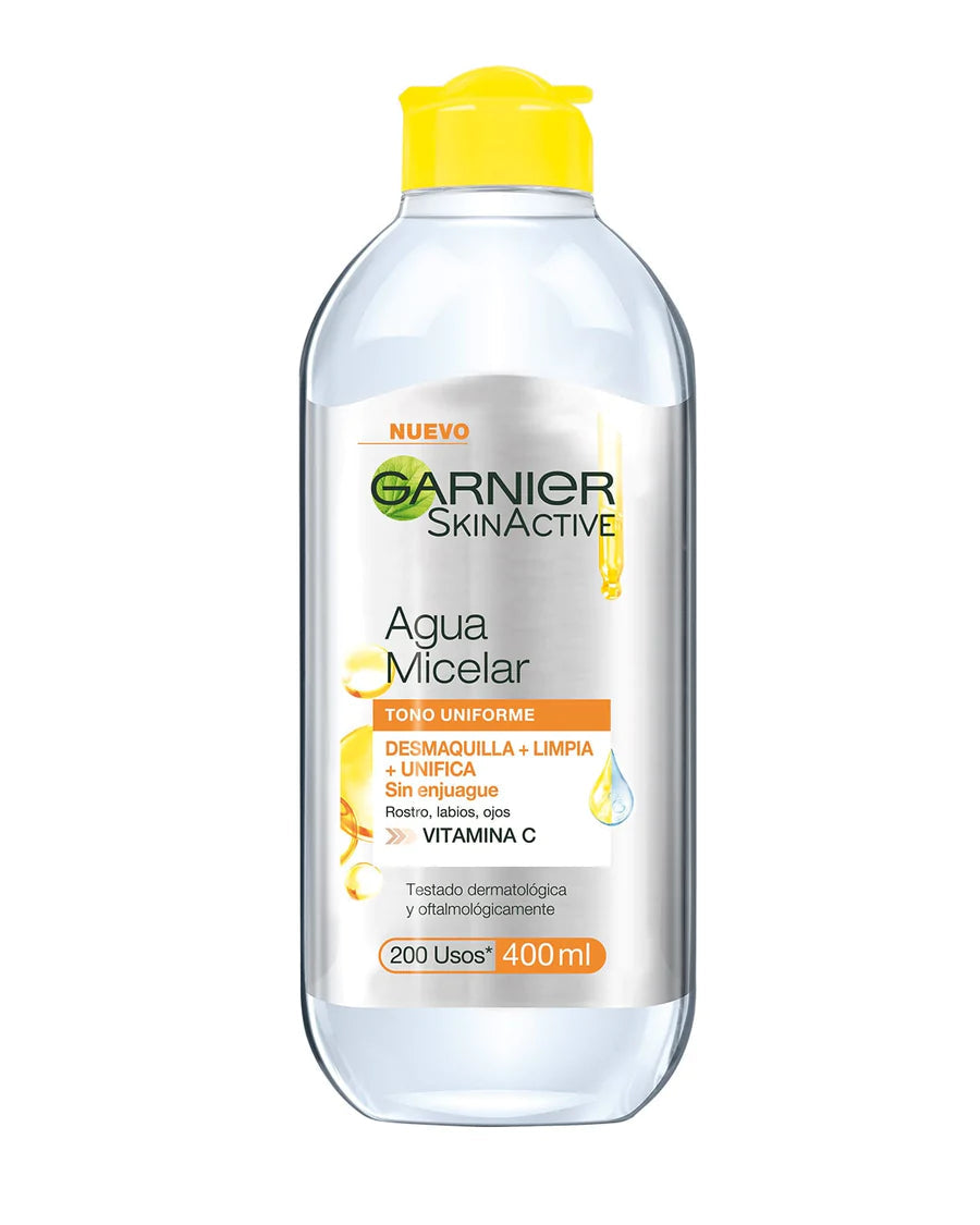 Agua Micellar Garnier Tono Unificante