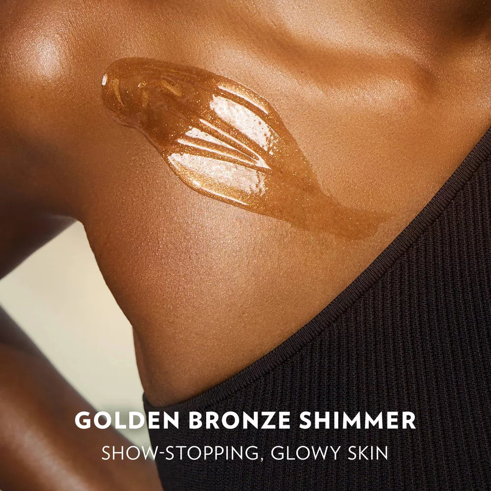 Vaseline Glazed & Glisten Vanilla Cocoa Shimmering Gel Body Oil