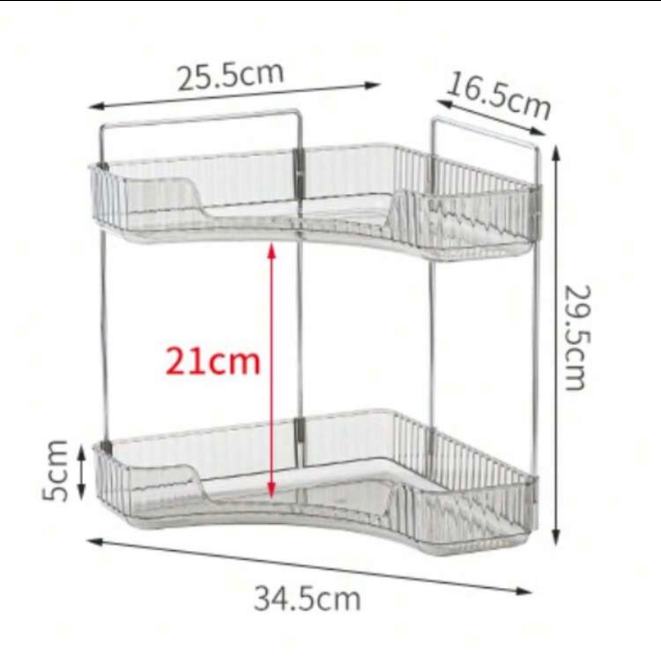 Organizador Acrilico Silver