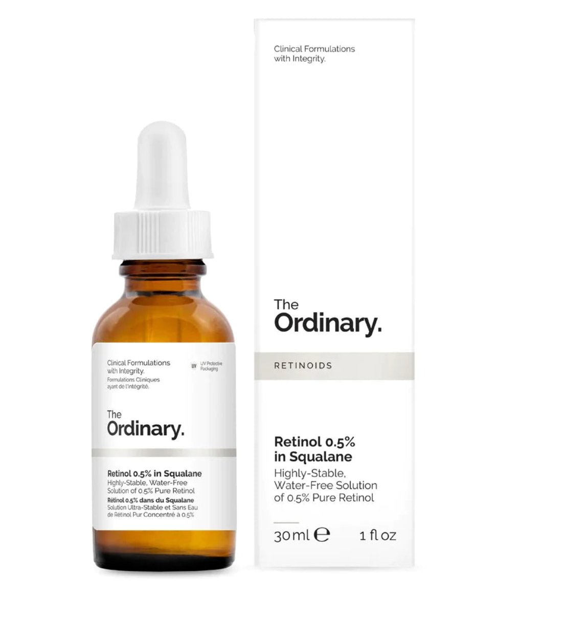Retinol 0.5% in Squalane- The Ordinary