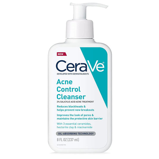 Cerave Acne Control Cleanser 2% Salicylic Acne Treatment