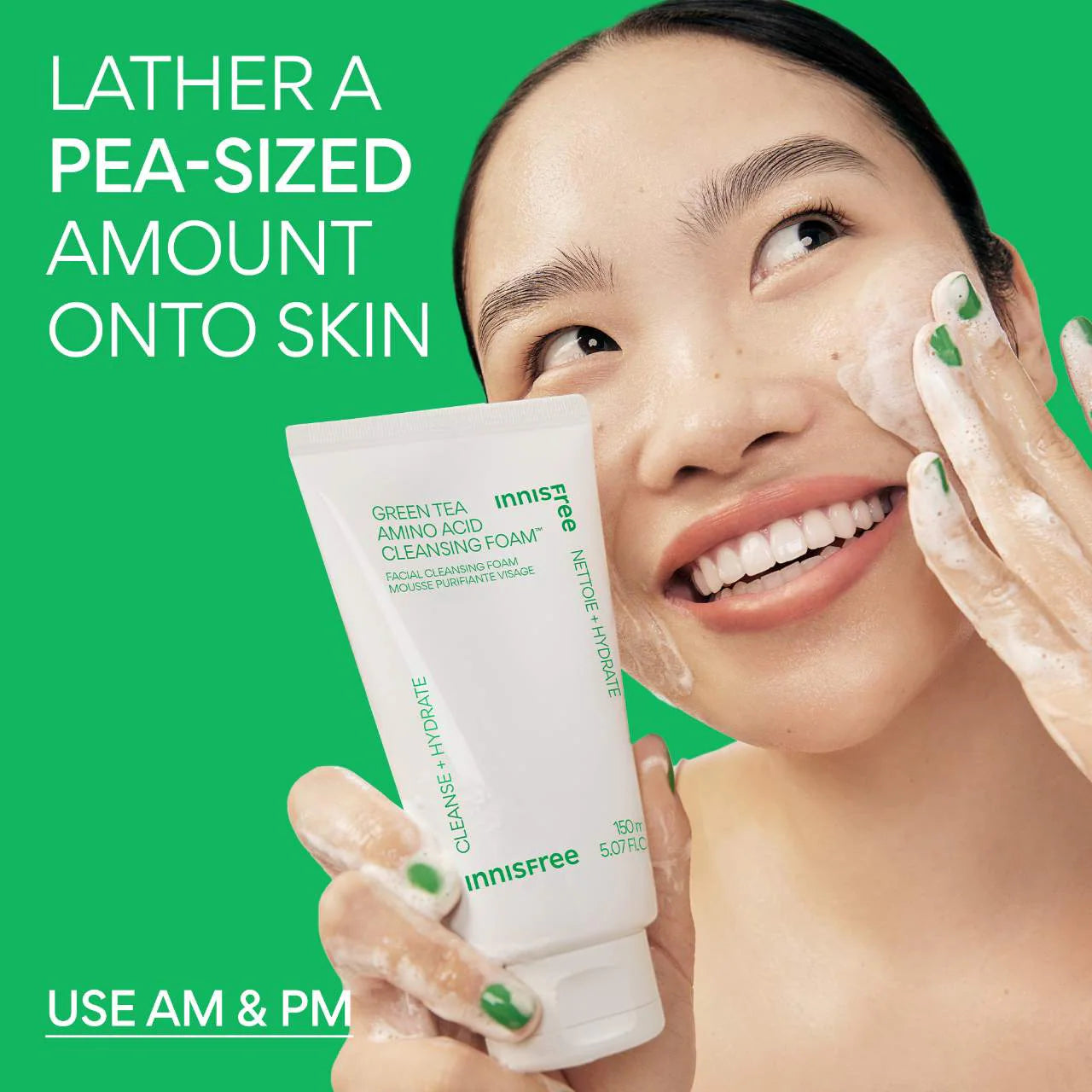 Jabon Facial Innisfree Te Verde