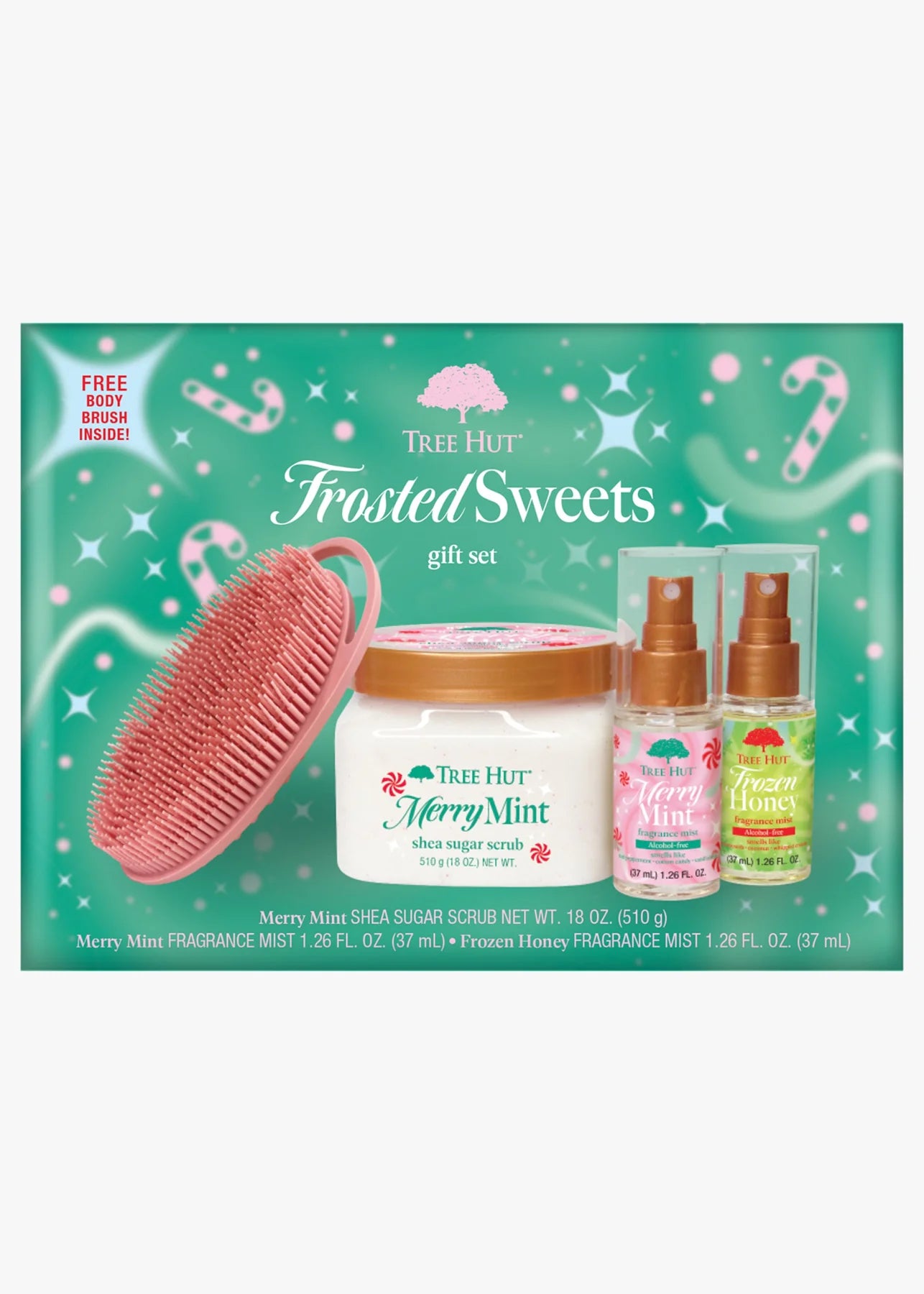 Frosted Sweet Gift Set Tree Hut