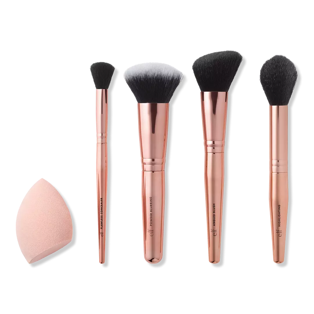 Elf Complexion Essential Brush & Sponge Set