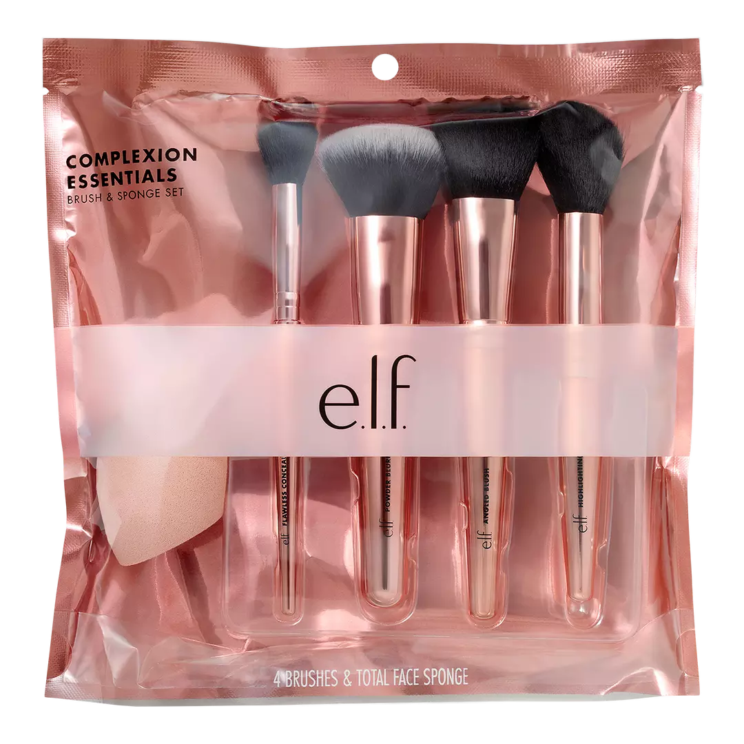 Elf Complexion Essential Brush & Sponge Set