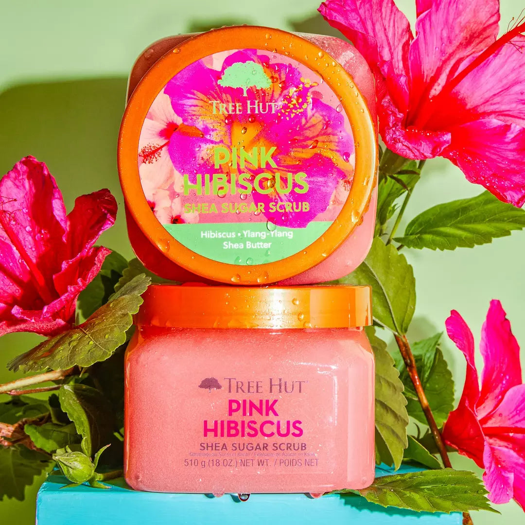 Pink Hibiscus Shea Sugar Body Scrub