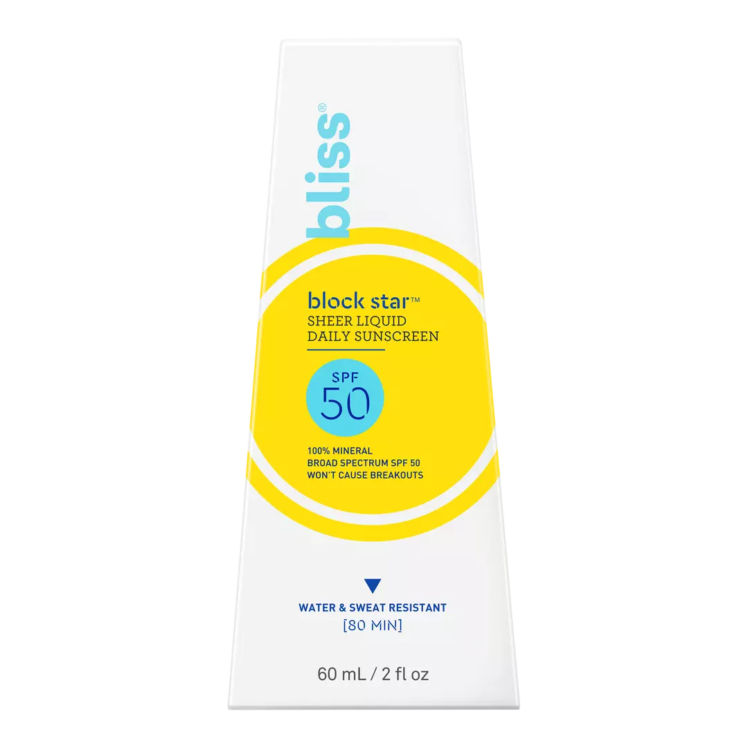 Block Star Sheer Liquid Protector Solar BLISS SPF 50