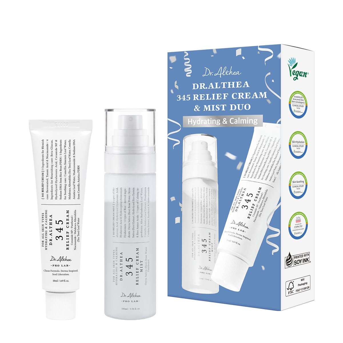 Dr Althea Relief Cream & Mist Duo