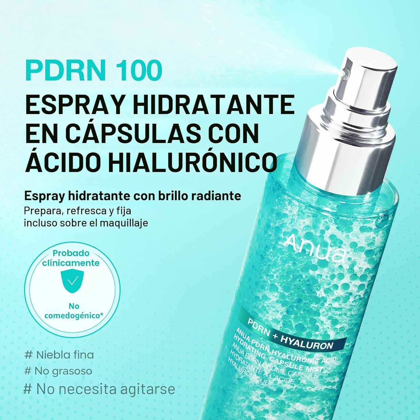 Anua PDRN Hyaluronic Acid Hydrating Capsule Mist