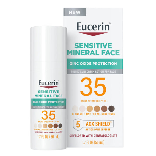 Eucerin Sensitive Mineral Tinted Sunscreen SPF 35