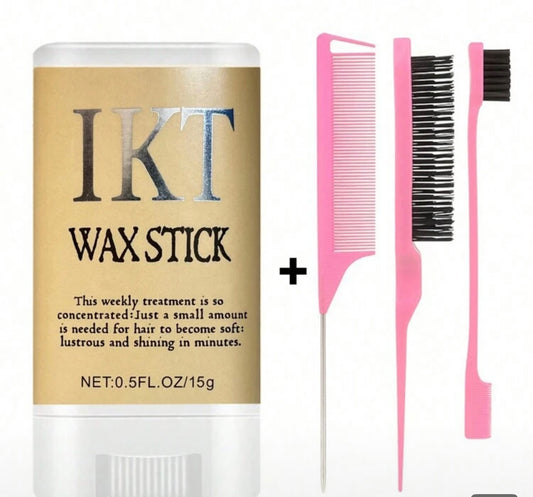 Set de Wax Stick & Cepillos para Clean Look/Cabello