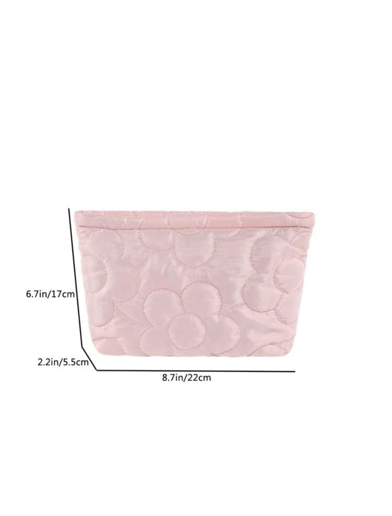 Floral Cosmetic Clutch Bag