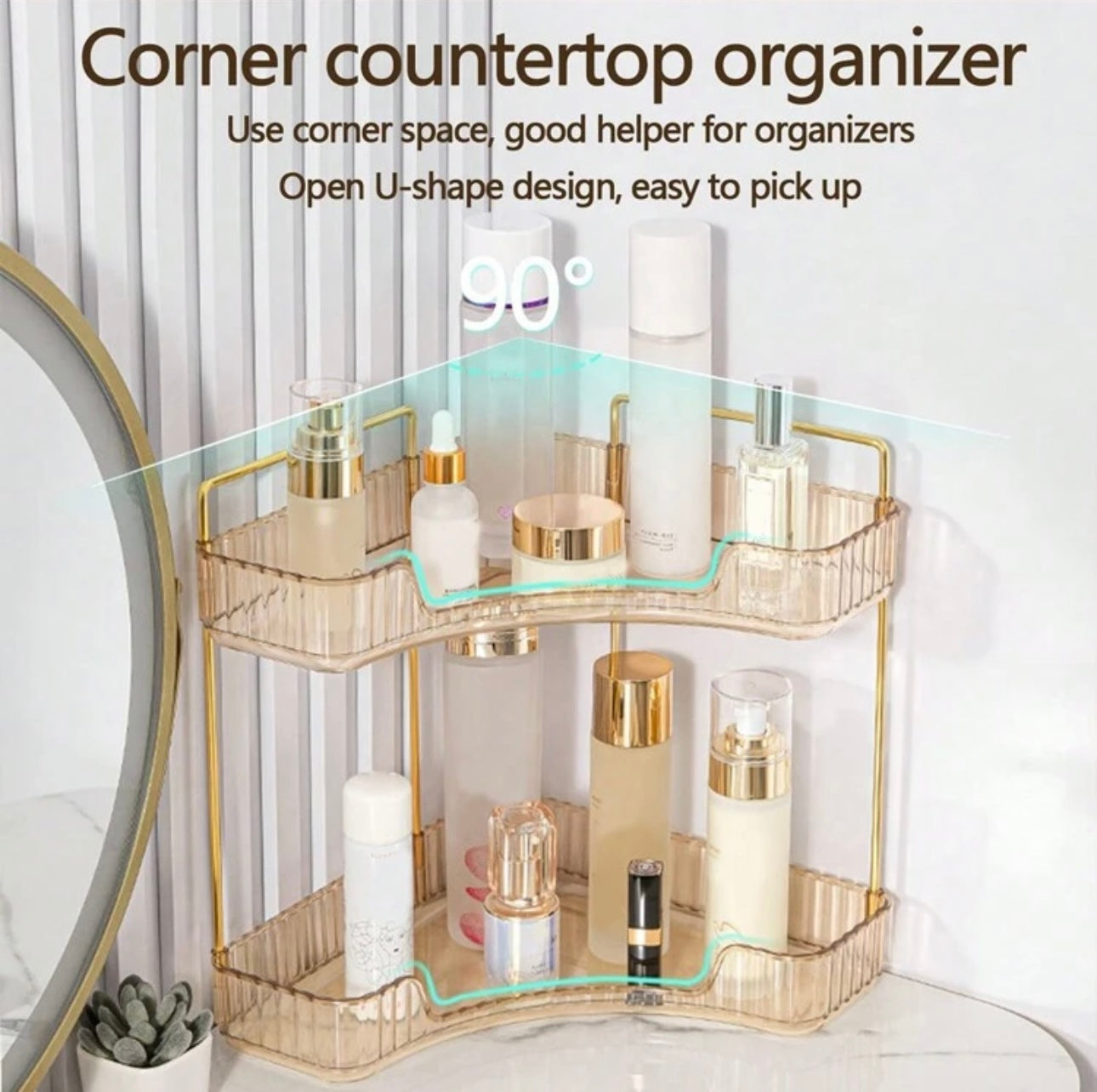 Organizador Acrilico 2 Niveles