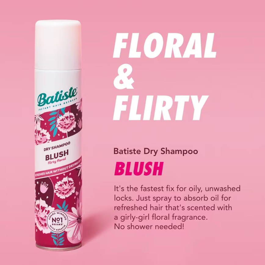 Blush Dry Shampoo Floral & Flirty Batiste