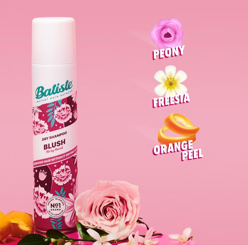 Blush Dry Shampoo Floral & Flirty Batiste