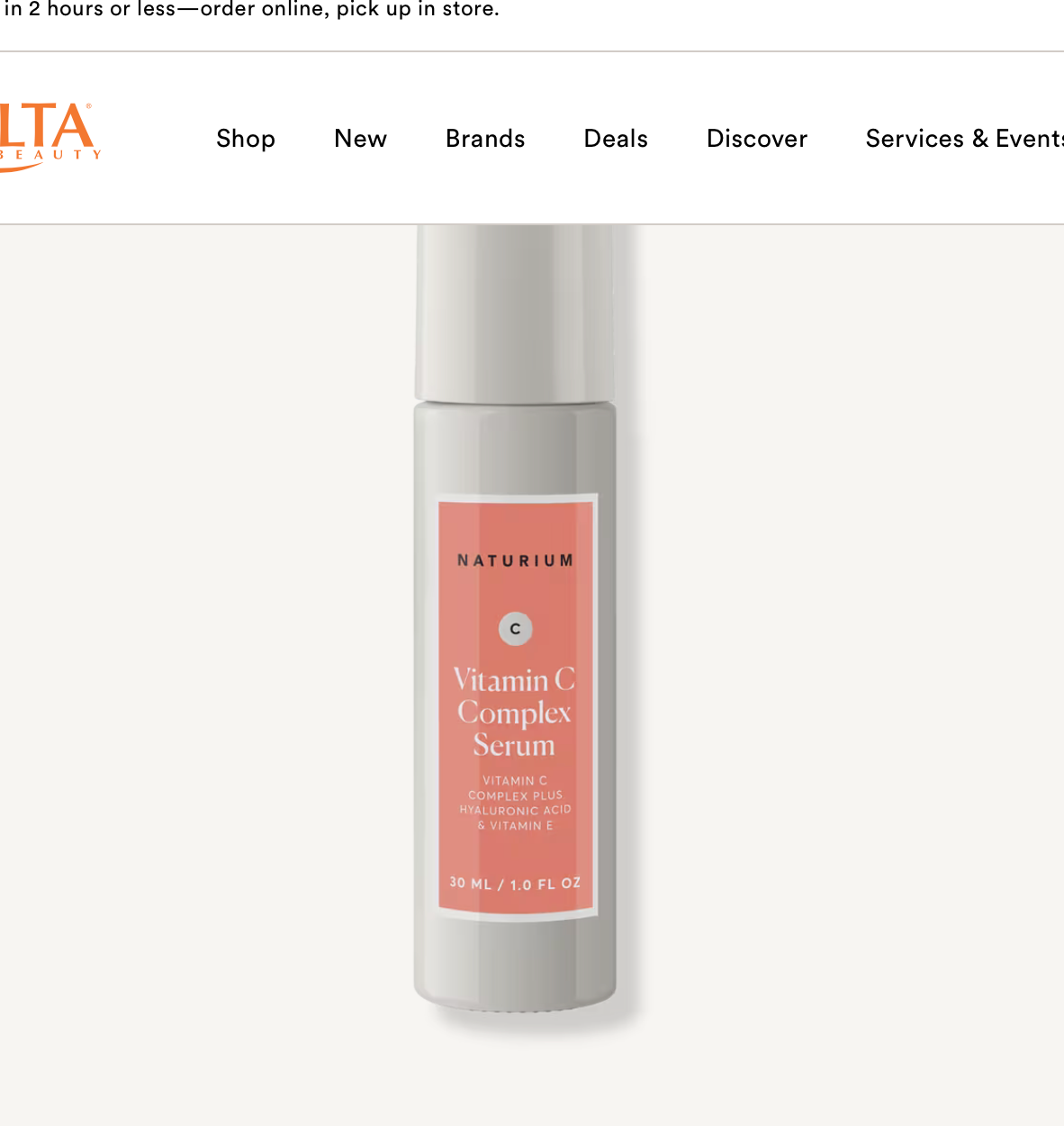 Vitamina C Complex Serum Naturium