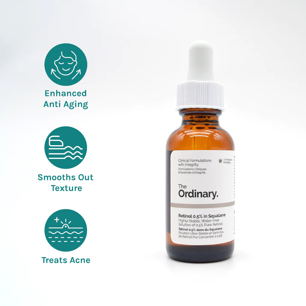 Retinol 0.5% Squalene- The Ordinary