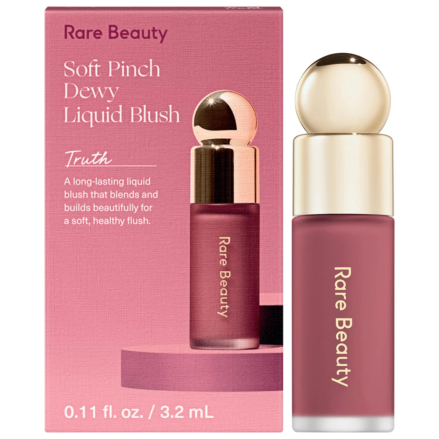 Rare Beauty Mini Soft Pinch Liquid Blush Tono Truth