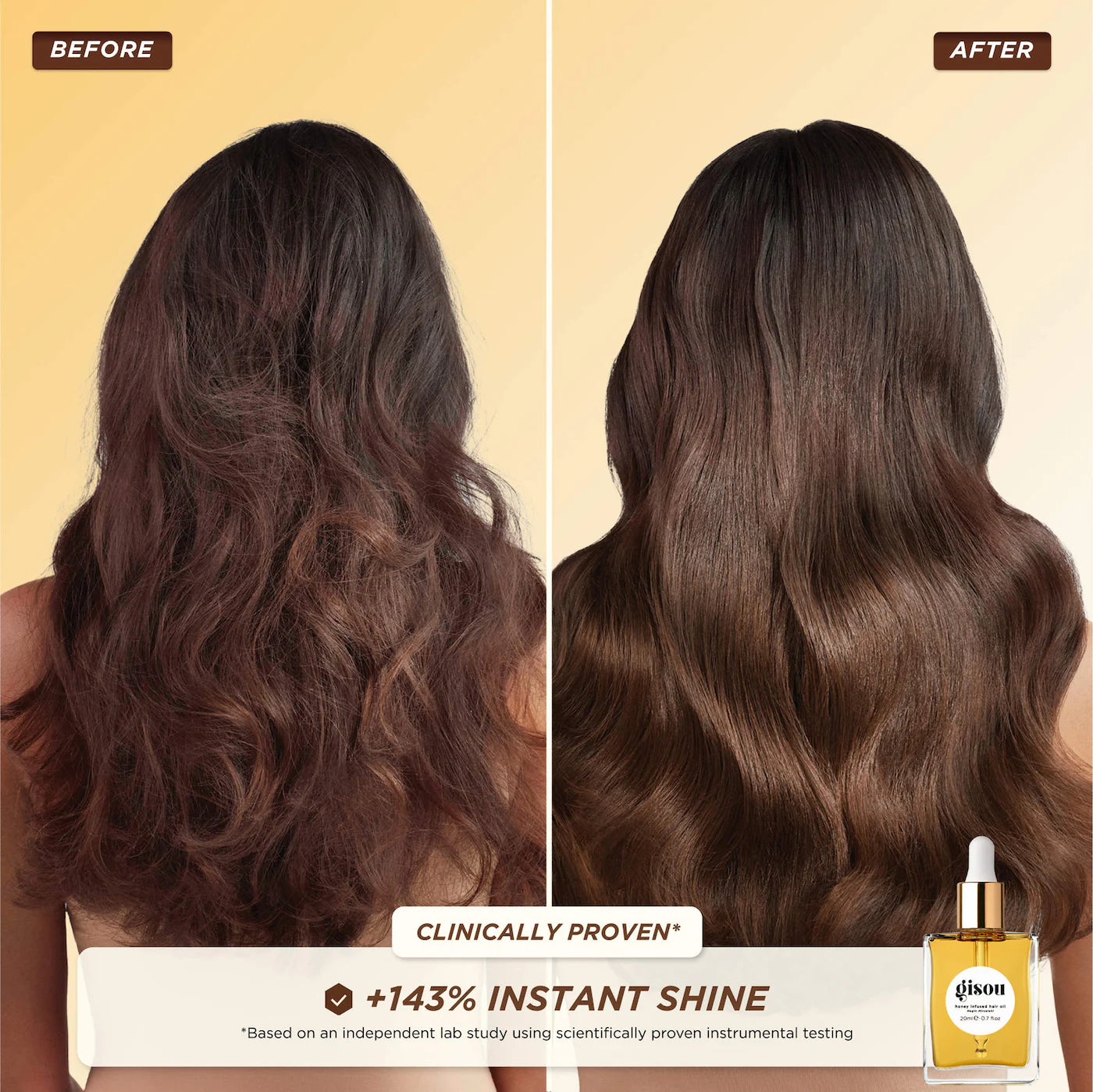 Glossy & Glazed Hair & Lip Oil Gift Set - Gisou