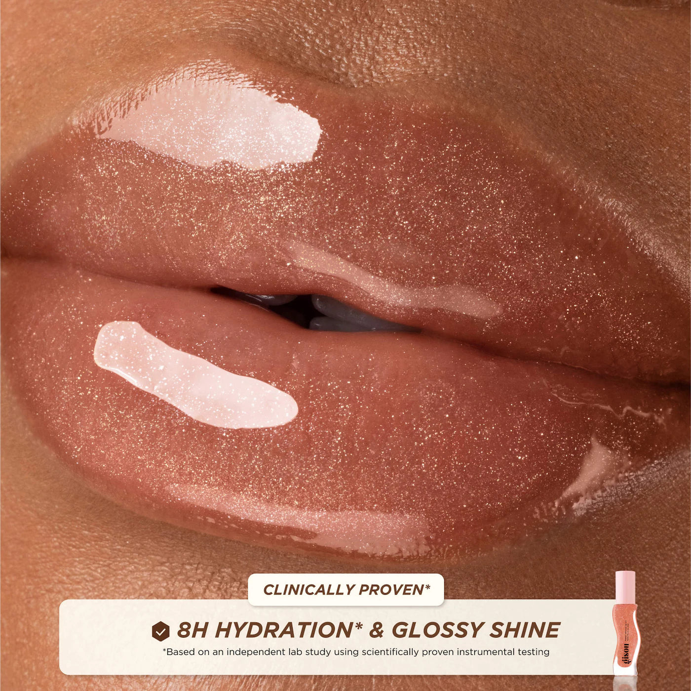 Glossy & Glazed Hair & Lip Oil Gift Set - Gisou