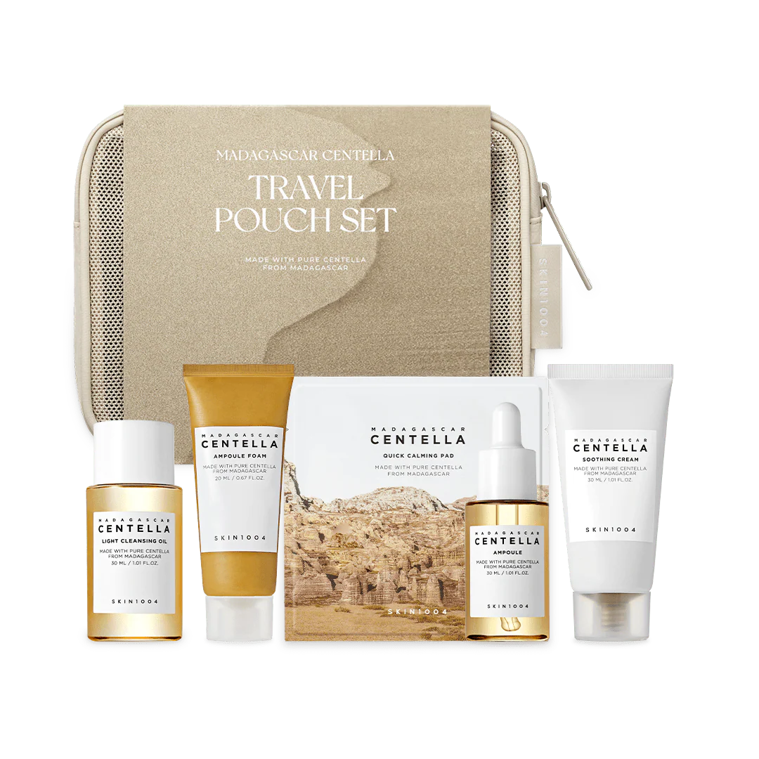 Centella Travel Pouch Set