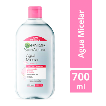 Agua Micelar Rosada Garnier Skin Active