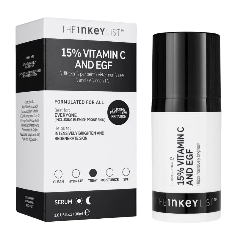 The Inkey List 15% Vitamin C And EGF